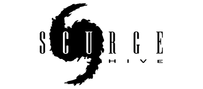 Scurge Hive title screen for Nintendo DS